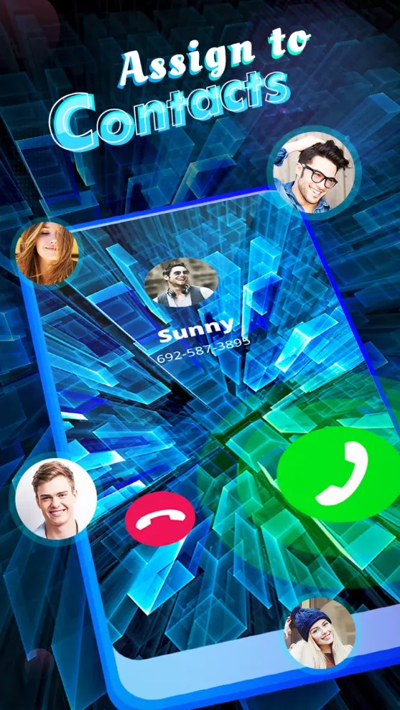 Color Call Screen Screenshots