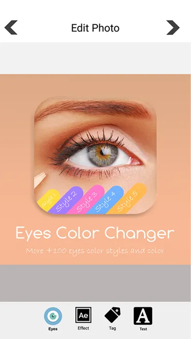 Zrzuty ekranu Color Changer Editor