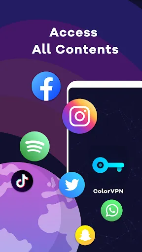 Color VPN - Secure Fast VPN應用截圖