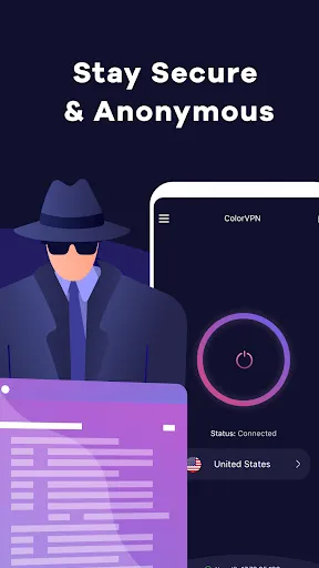 Color VPN - Secure Fast VPN應用截圖