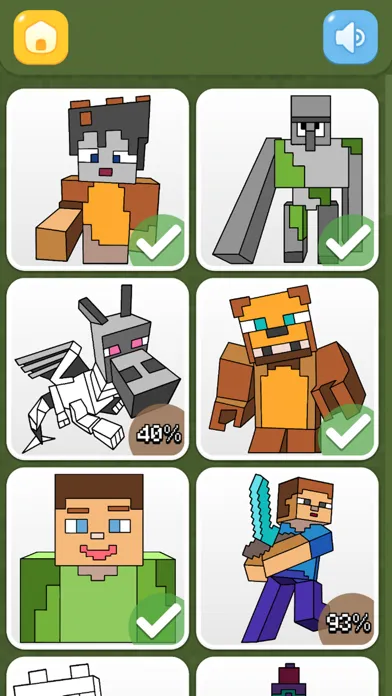 Tangkapan skrin ColorCraft- Minecraft Coloring