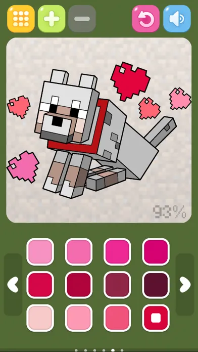 Tangkapan skrin ColorCraft- Minecraft Coloring
