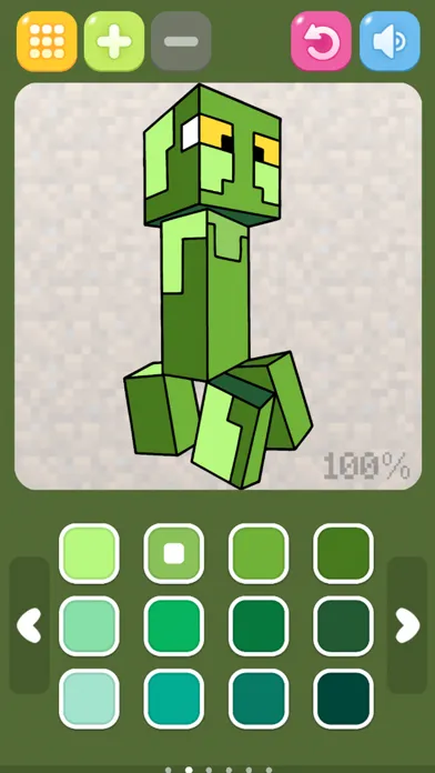 Tangkapan skrin ColorCraft- Minecraft Coloring