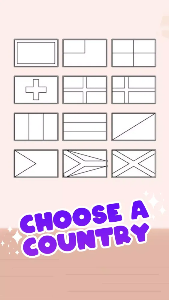 Color The Flag: Paint Puzzle Screenshots