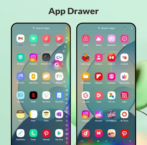 Tangkapan skrin Color Launcher, cool themes
