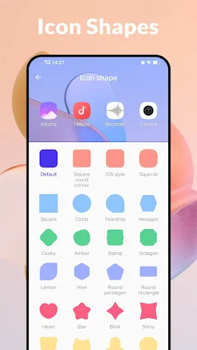 Tangkapan skrin Color Launcher, cool themes