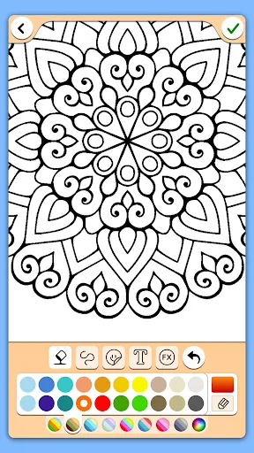 Mandala Coloring Pages Screenshots