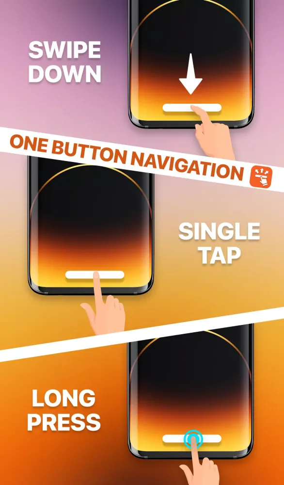 One Button Navigation Bar Ekran Görüntüleri
