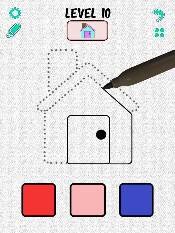 Color Art Coloring ASMR Games iPad 应用截图