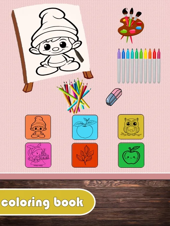 Color Art Coloring ASMR Games iPad 应用截图