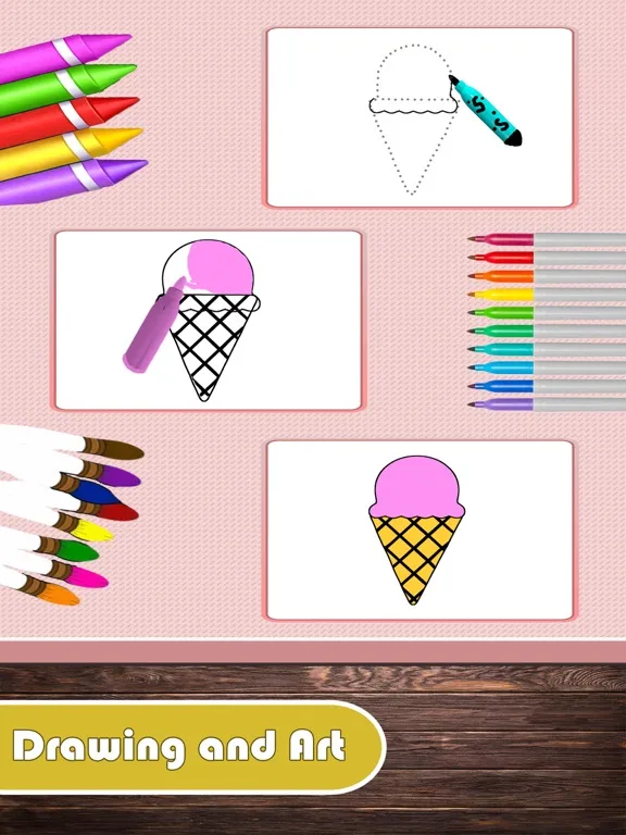 Color Art Coloring ASMR Games iPad 应用截图