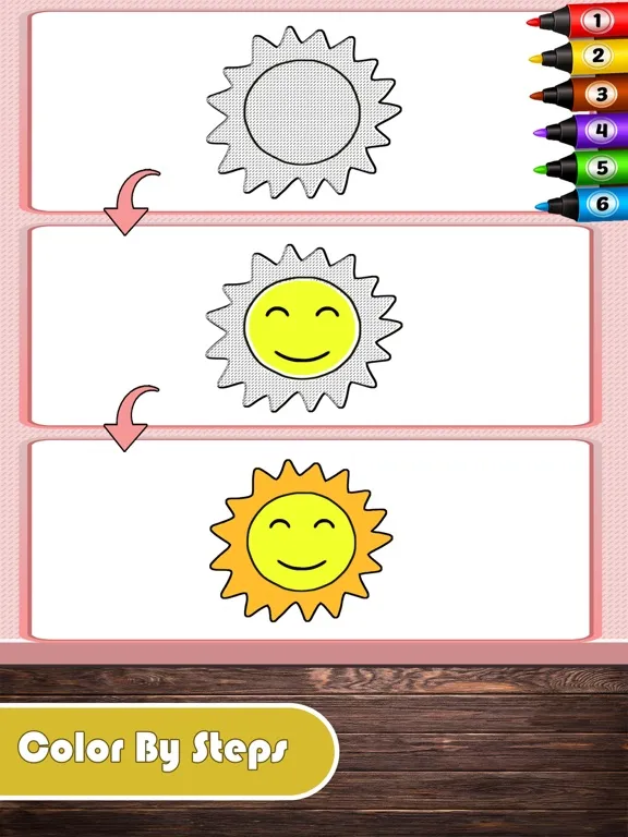 Color Art Coloring ASMR Games iPad 应用截图