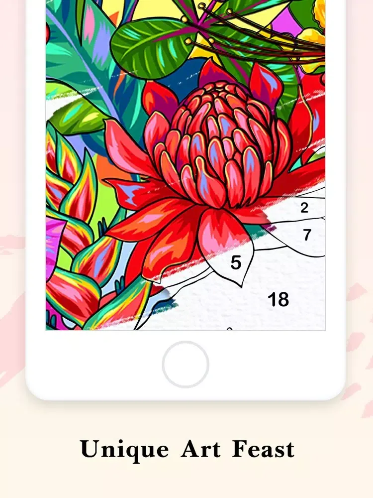 Скриншоты Scratchi: Paint by Numbers iPad 
