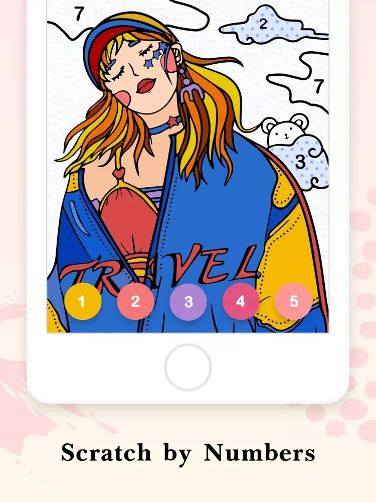 Скриншоты Scratchi: Paint by Numbers iPad 