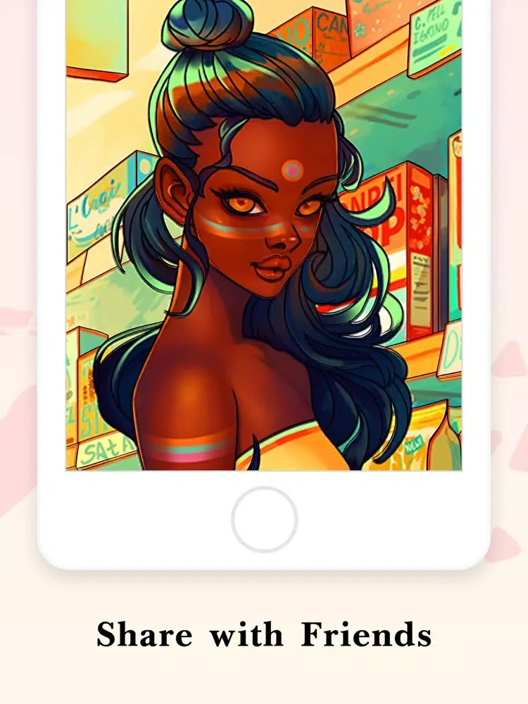Скриншоты Scratchi: Paint by Numbers iPad 