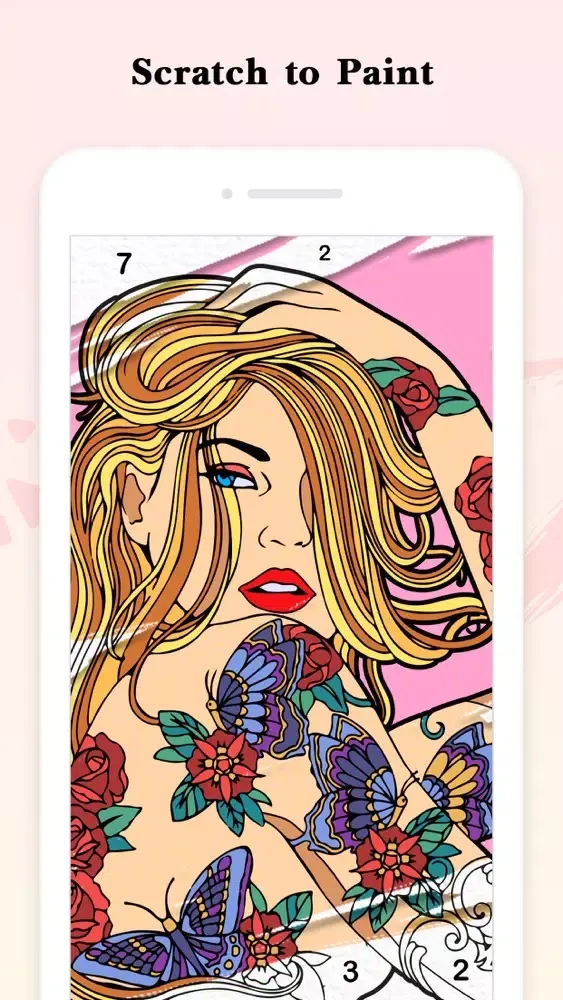 Скриншоты Scratchi: Paint by Numbers