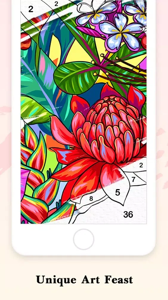 Скриншоты Scratchi: Paint by Numbers