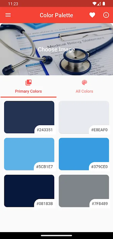 Zrzuty ekranu Color Palette