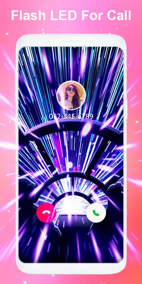 Color Call Flash - Color Screen Color Phone Flash Screenshots