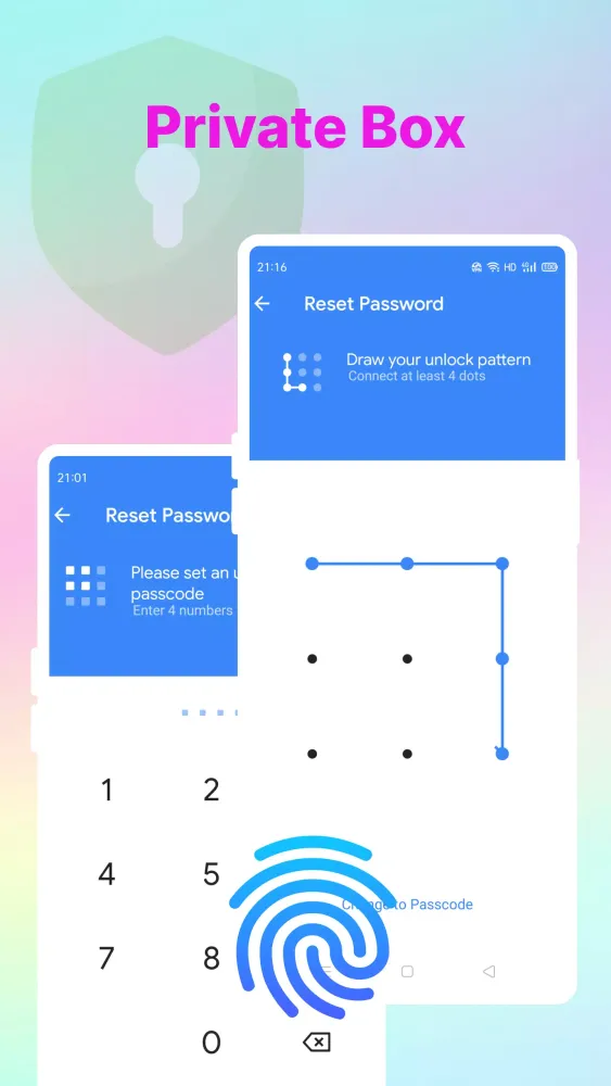 Color SMS Screenshots