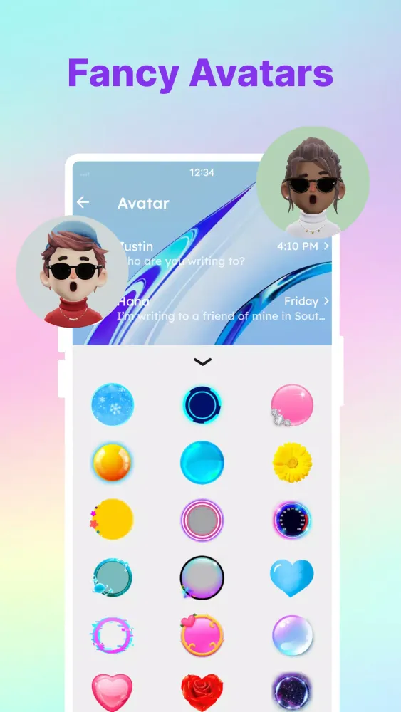 Color SMS Screenshots