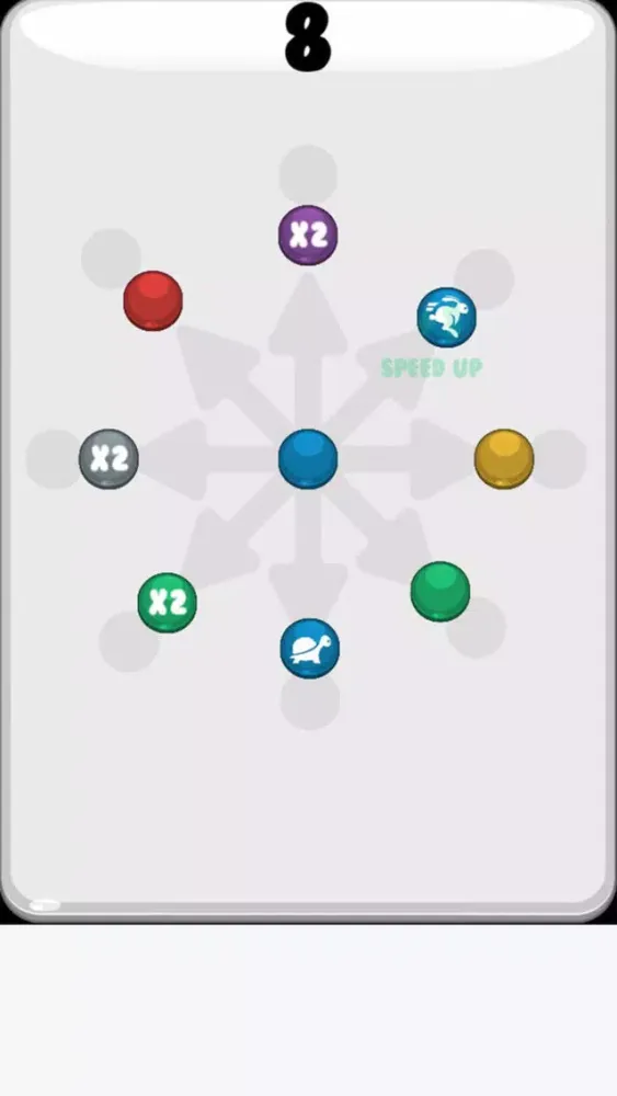 Ảnh chụp màn hình của Color Swipe Fun Endless Action