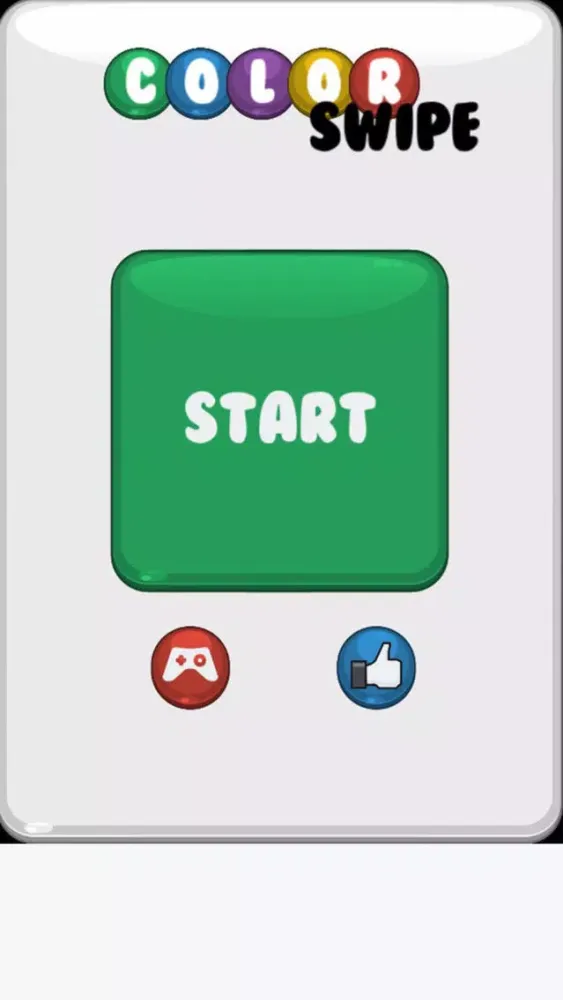 Ảnh chụp màn hình của Color Swipe Fun Endless Action