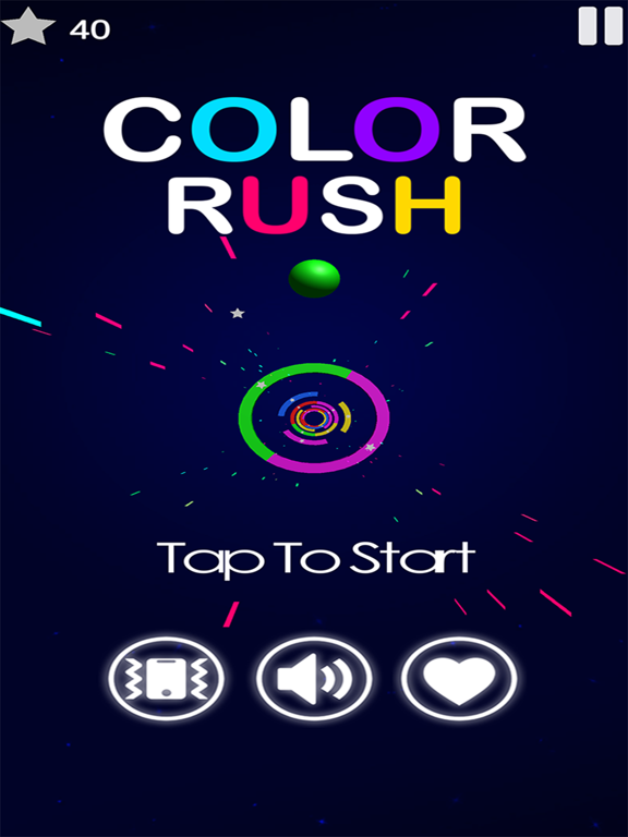 Galaxy Color Tubes iPad  Screenshots
