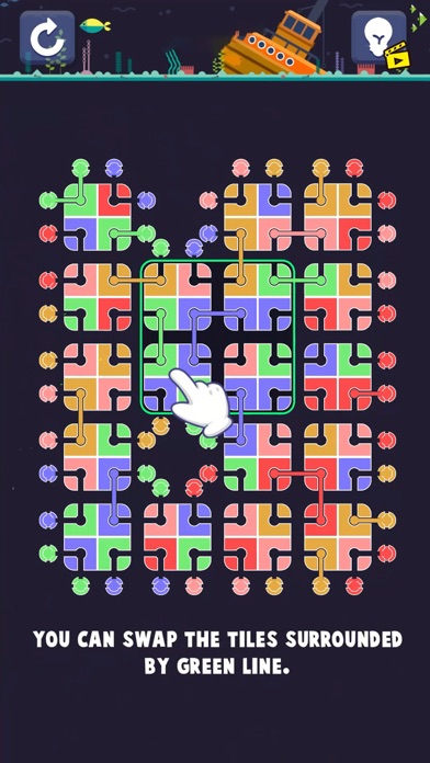 Zrzuty ekranu Color Tile Rotate