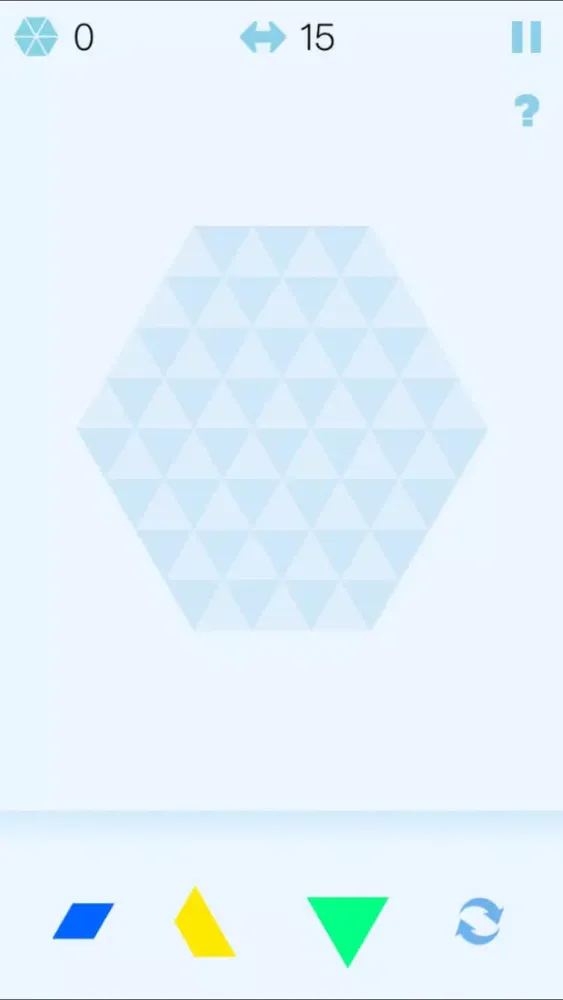 Tangkapan skrin Color Hexagon Merged! - six hexa jigsaw puzzle fit