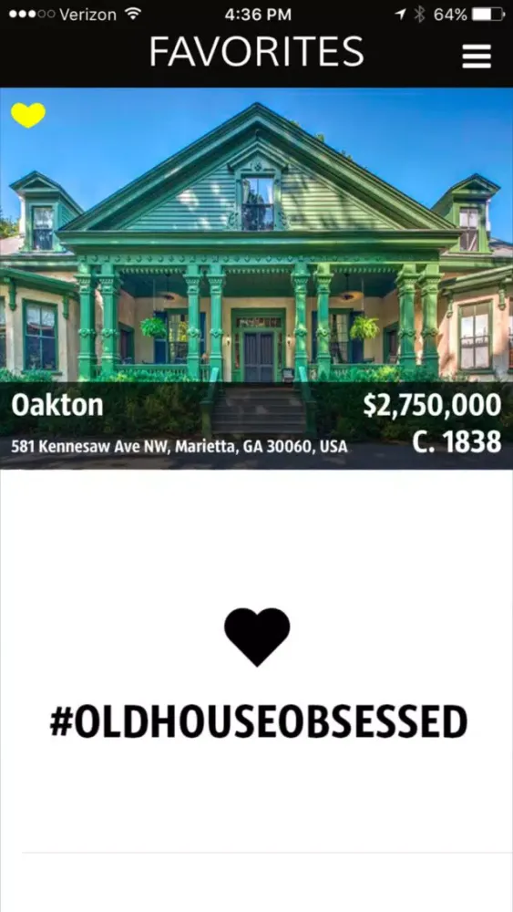 Tangkapan layar The Old House App by CIRCA – Buy or Sell an Old House, Search Historic Real Estate for Sale