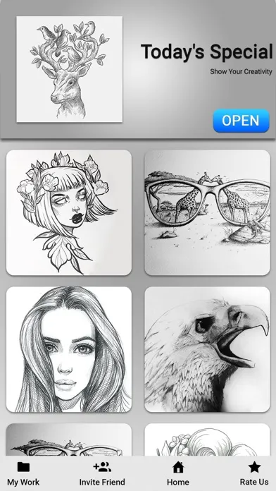 Pencil Drawing Art Ideas স্ক্রিনশট