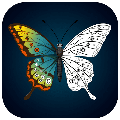 Tap To Color: Coloring Book