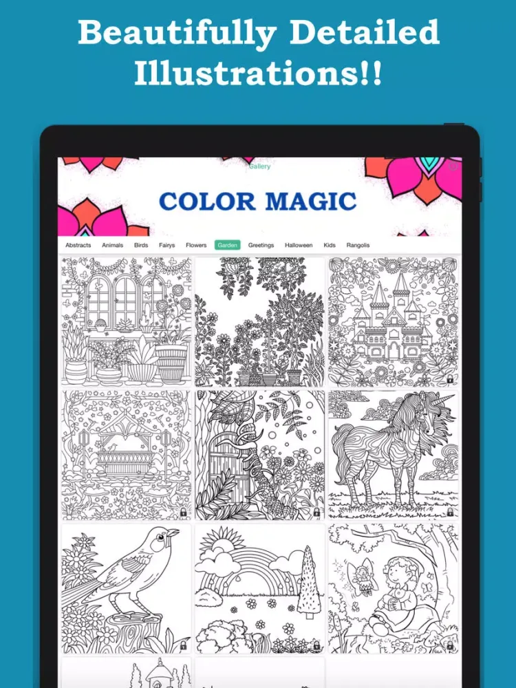 Capturas de tela do Color Magic Fun iPad 