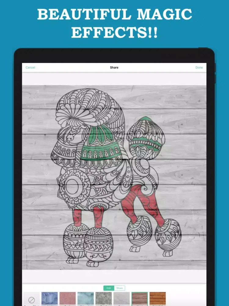 Capturas de tela do Color Magic Fun iPad 