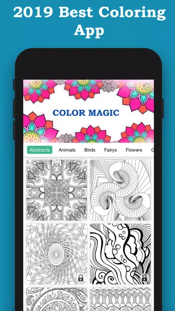 Capturas de tela do Color Magic Fun
