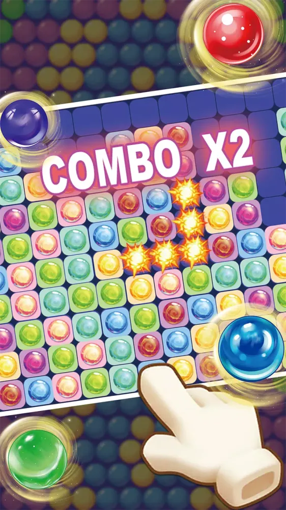 ภาพหน้าจอของ Color Burst Game