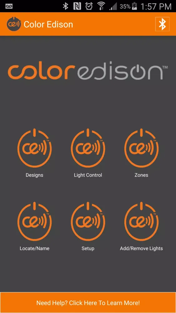 Tangkapan layar Color Edison