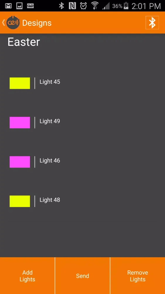 Tangkapan layar Color Edison