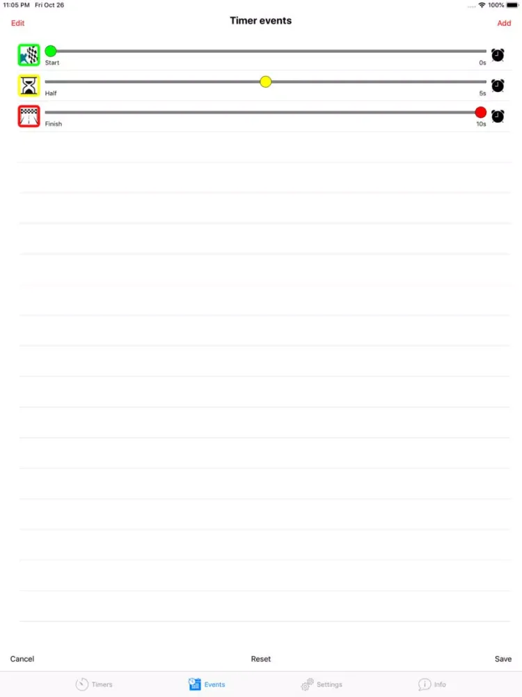Скриншоты Timer Yoga iPad 