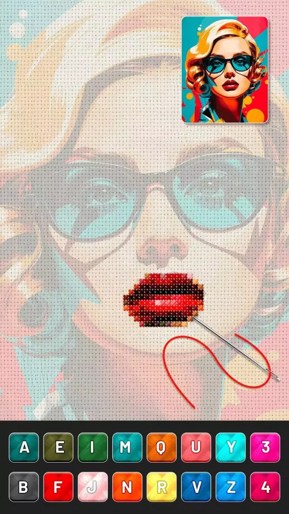 Coloring & Cross Stitch Screenshots
