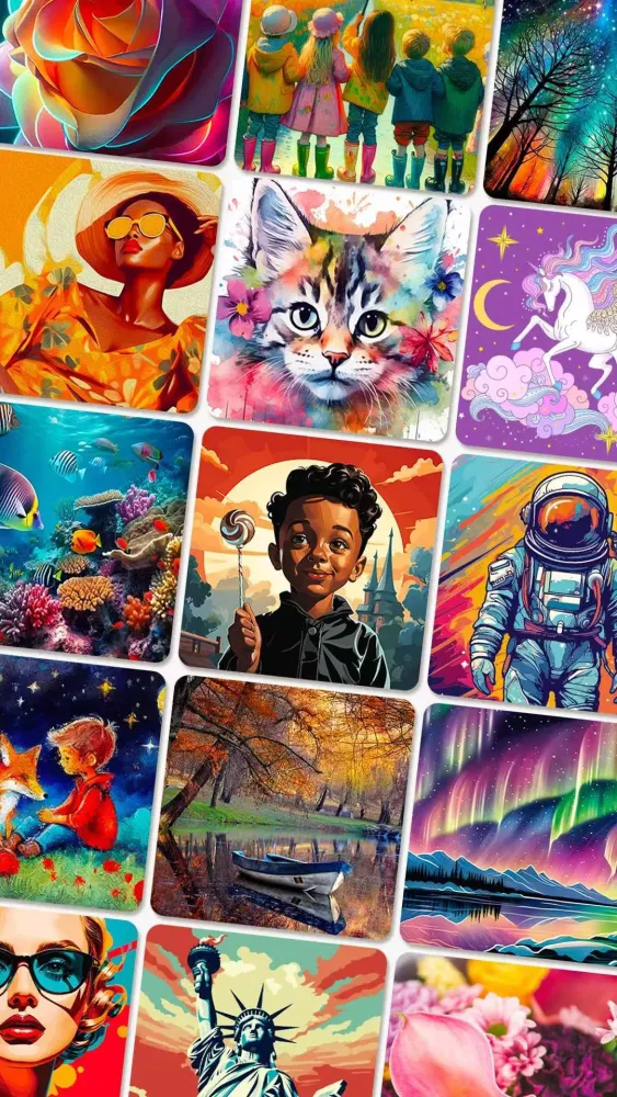 Coloring & Cross Stitch Screenshots