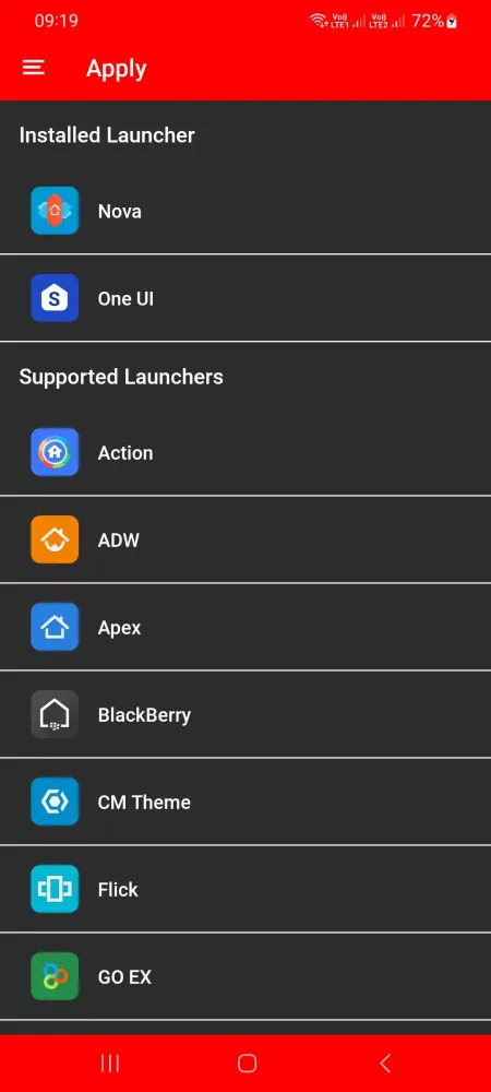 Tangkapan layar Colorful Glass ONE UI IconPack