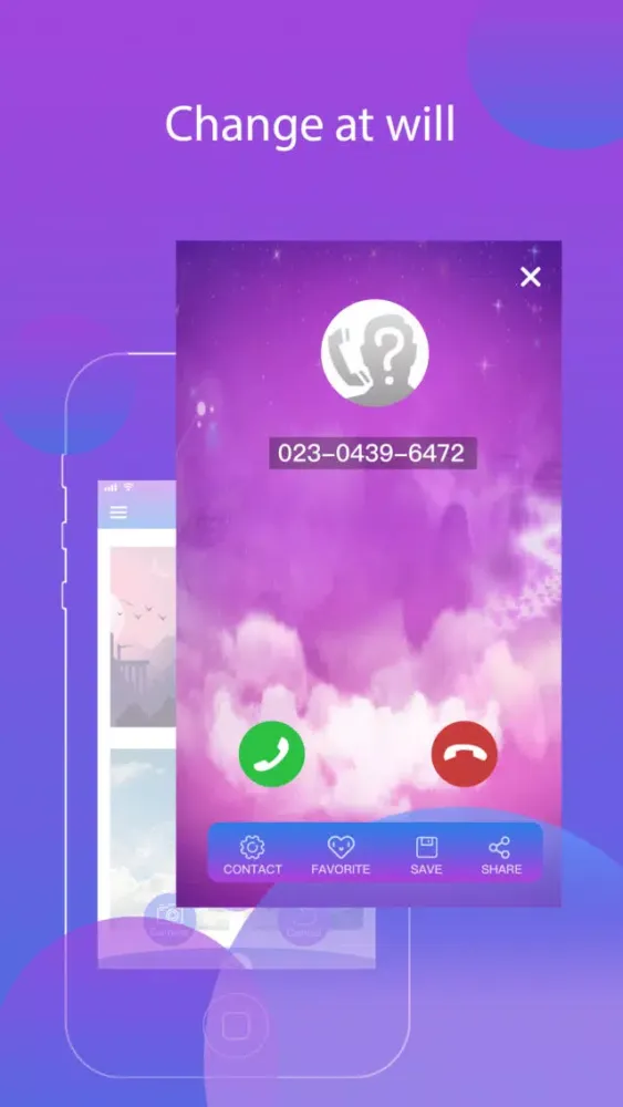 Colorful Caller plus 스크린샷
