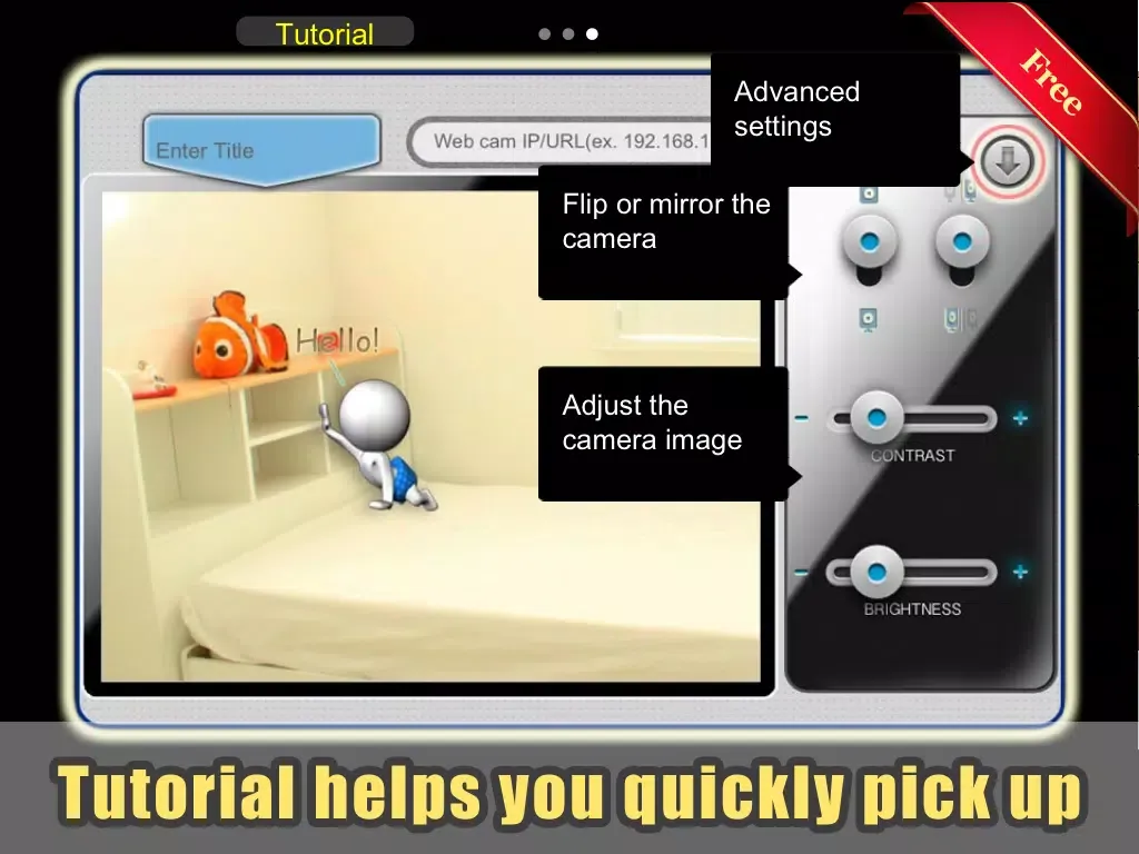 Capturas de pantalla de Cam Watcher for Foscam iPad 