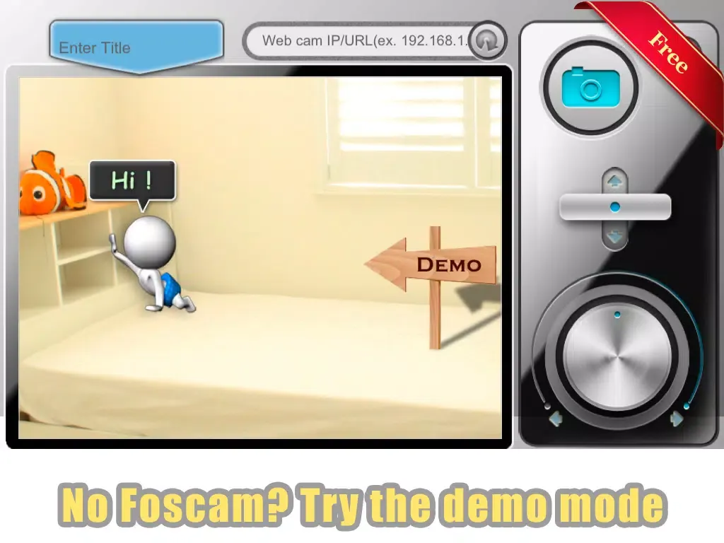 Capturas de pantalla de Cam Watcher for Foscam iPad 