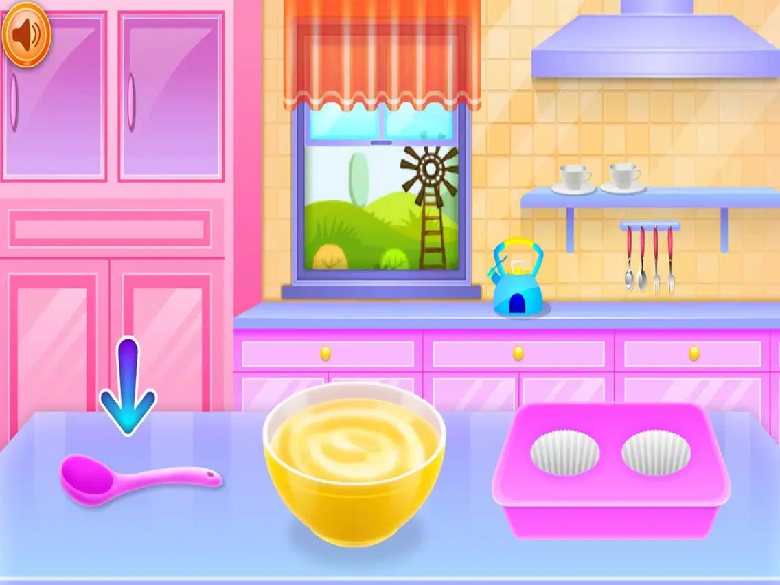 تصاویر colorful muffins cooking games iPad 