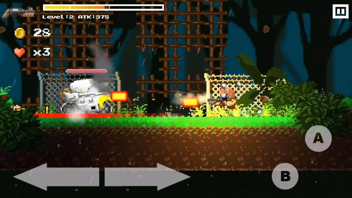 ภาพหน้าจอของ Metal Mission 2015 - Dino Island (Arcade Game)