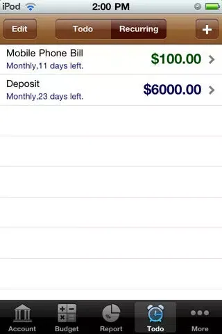 Personal Finance - MyAccounts Screenshots