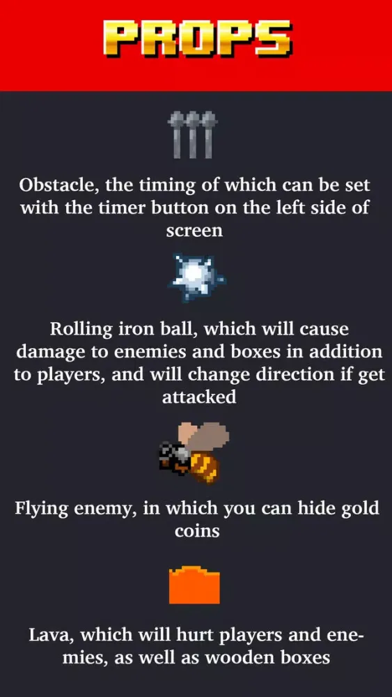 Tangkapan layar Dungeon Creator - Online 2D platform game